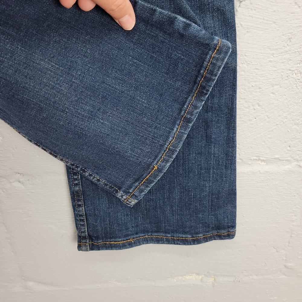 Wrangler Boys 14 Husky Dark Wash Jeans - Picture 6 of 10